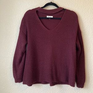 Sweater with choker!